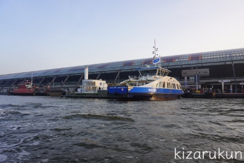 オランダ・アムステルダム1日観光で乗ったLOVERSの運河クルーズ